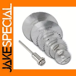 7-Piece High-Speed Steel Cutting Blade Set