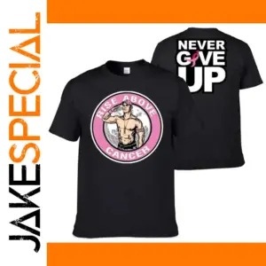 John Cena Never Give Up 3D Printed T-Shirt