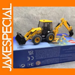 1:50 Scale JCB 4CX Diecast Backhoe Loader