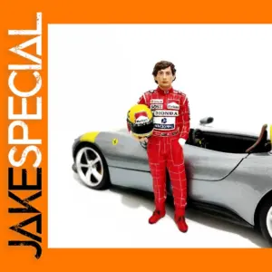 1:18 Scale Male Racing Car Driver Figurine