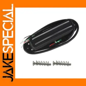Ceramic Dual Rails Mini Humbucker Pickup Black
