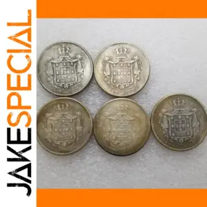 Portugal 500 Reis Coin Replica 1837-1845
