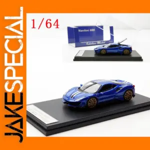 Ferrari 488 Pista Diecast 1/64 Model Car