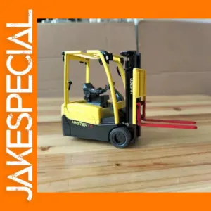 Die-cast 1:25 Alloy Forklift Model Decor
