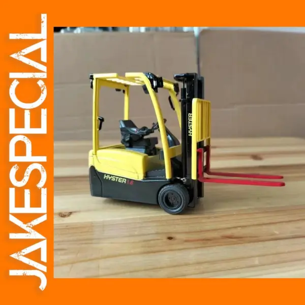 Die-cast 1:25 Alloy Forklift Model Decor