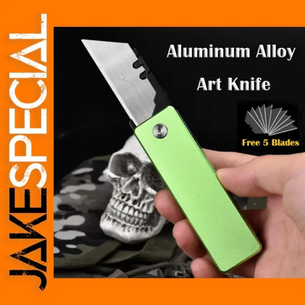 Aluminium Alloy Utility Knife with Replaceable Blade