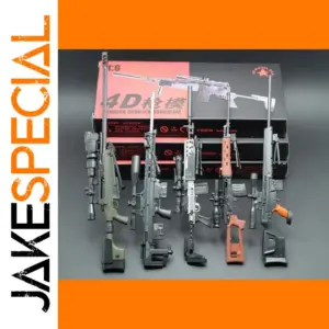 1/6 Scale Painted Gun Model Set of 6