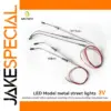 10pcs HO Scale 3V LED Street Lights