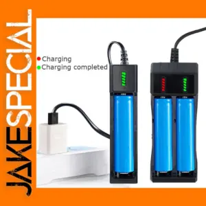 18650 Battery Charger with Dual Slots