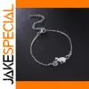 Cat and Ball Charm Bracelet for Women