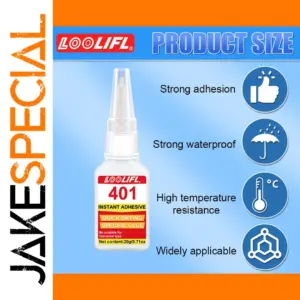 Super Glue 20ML Fast-Setting Adhesive for Multiple Materials