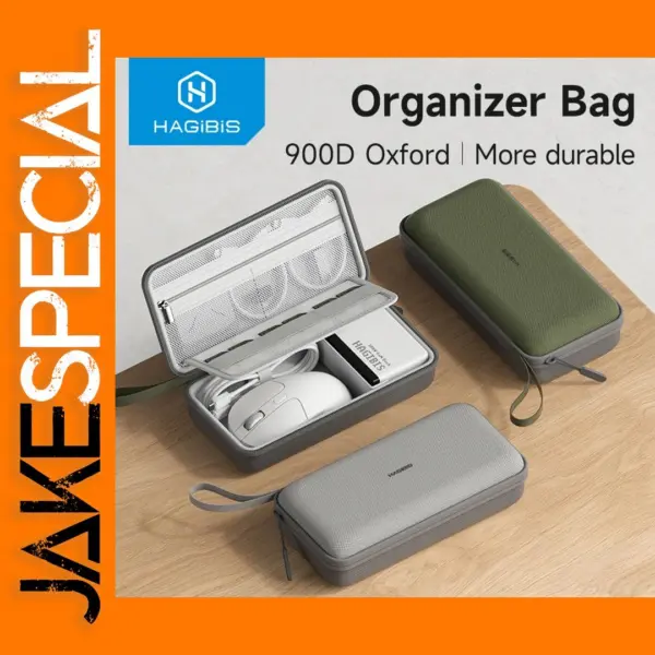 Hagibis Travel Cable Organizer Case