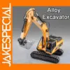 1:50 Yellow Metal Excavating Machinery Truck