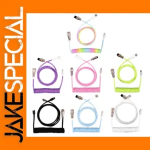 3M Coiled USB Type-C Keyboard Cable