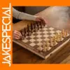 Magnetic Portable Folding Wooden Chess Set