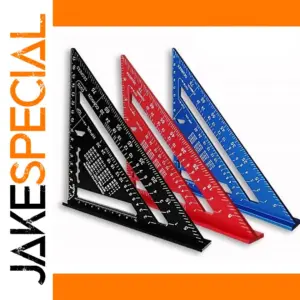 Aluminum Triangle Ruler for Woodworking and Measurement