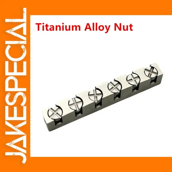 Titanium Alloy Adjustable Nut for Electric Guitar