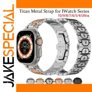 Titan Stainless Steel Band for Apple Watch Series 10-3
