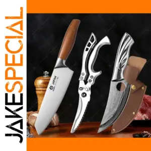 Hand Forged Stainless Steel Boning Knife Set