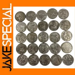 25-Piece Hobo Nickel Coin Set Replica Collection