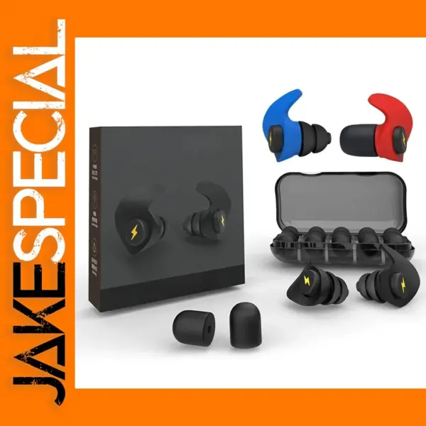 Silicone Sponge Earplugs for Comfortable Sleep
