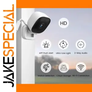 DIXSG Full HD Wireless Security Camera 1080P Night Vision