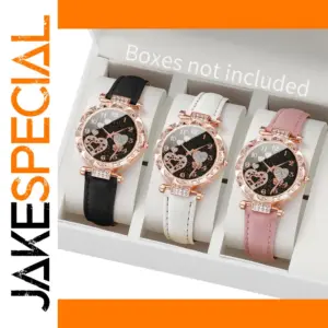 3pcs Women’s Quartz Watch Set GLS2886