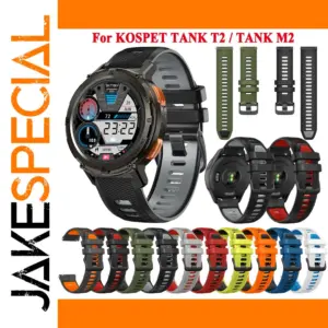 22MM Silicone Watch Strap for KOSPET TANK Series