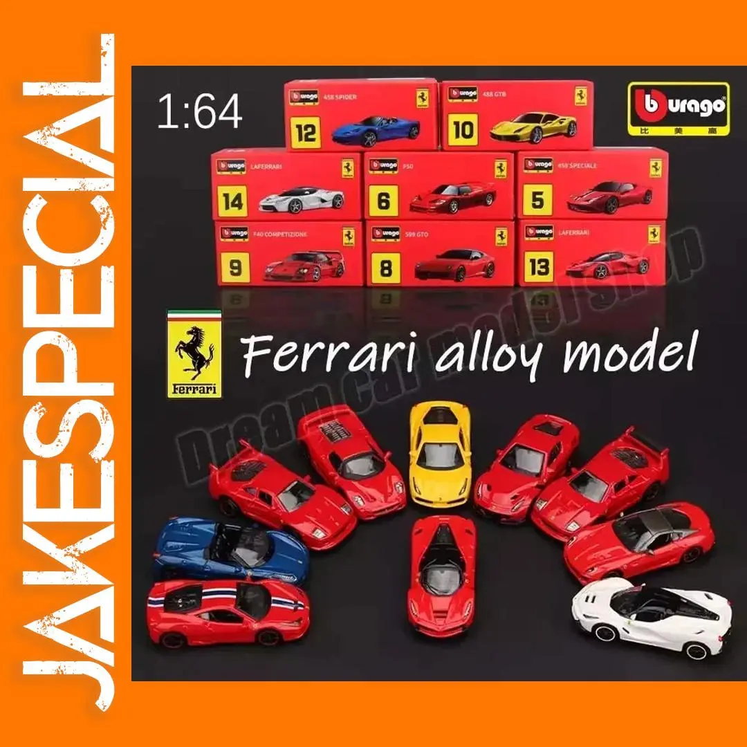 1:64 Ferrari Die-Cast Model Car Collection 1 1:64 Ferrari Die-Cast Model Car Collection