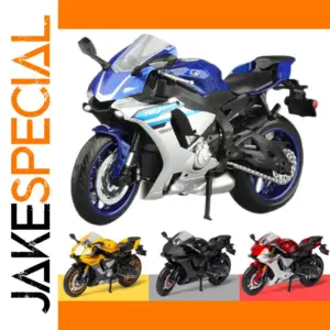 1/12 Yamaha YZF-R1M Diecast Motorcycle Model