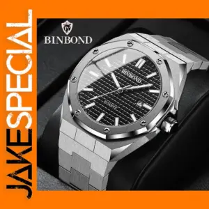 BINBONG B0233 Quartz Men's Watch Stainless Steel