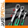 Retractable Ratchet Set 1/4 3/8 1/2 Inch