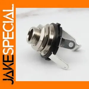 Copper Mono Jack 1/4 inches Socket for Guitar
