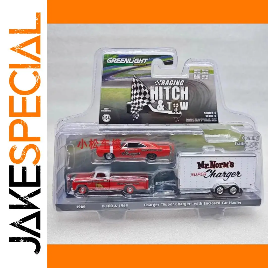 1:64 Dodge D-100 & Charger Model Set 1 1:64 Dodge D-100 & Charger Model Set