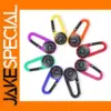 Portable Mini Compass with Carabiner Keychain