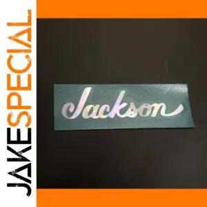 Jackson Guitar Mother of Pearl Decal Sticker