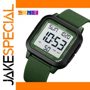 Men's Waterproof LED Digital Watch