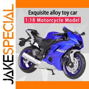 Welly 1:18 Yamaha YZF-R6 Diecast Motorcycle Model