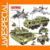 WW2 Military Tank Building Blocks Set