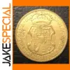 Antique Style Gold Plated Replica Coin