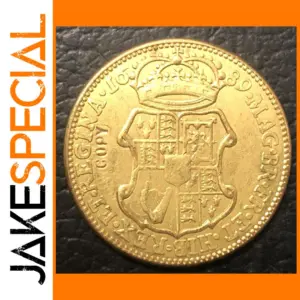 Antique Style Gold Plated Replica Coin