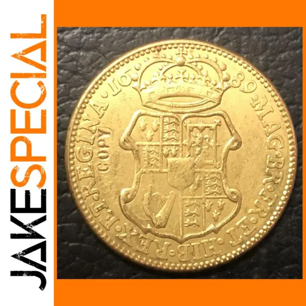Antique Style Gold Plated Replica Coin