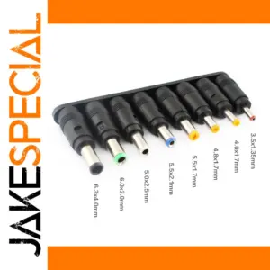 Universal Laptop Power Adapter Jack Set 8PCS