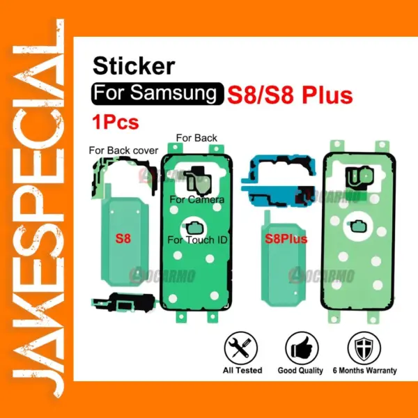 Samsung Galaxy S8/S8 Plus Back Sticker Kit