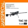 1:6 Scale TAC-50 Sniper Rifle Model