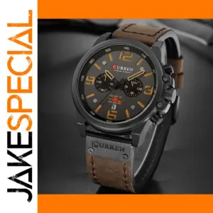 Luxury Waterproof Quartz Chronograph Watch