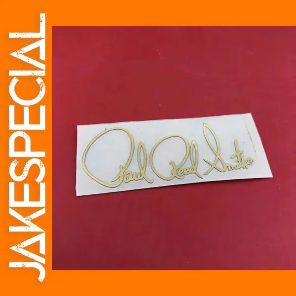 Custom 0.3mm Thick Guitar Decal Sticker