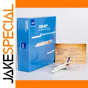 Limited Edition Scandinavian Airlines MD-87 Model Aircraft