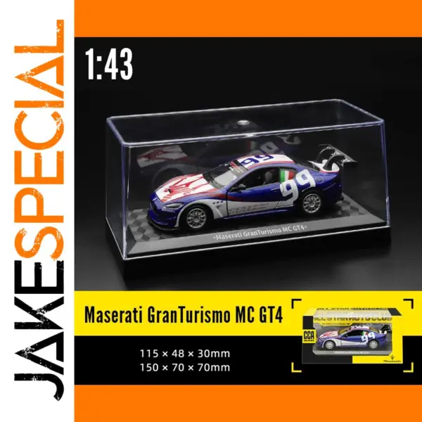 Maserati Gran Turismo MC GT4 Model 1:43 Scale