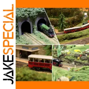 HO Scale Flexible Railway Track Set of 5